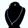 Bright Yellow & Clear Stone Jewelry Set (LC0011) - Image 2