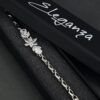 Graceful Floral Bracelet with Sparkling Stones - (BR0015) - Image 3