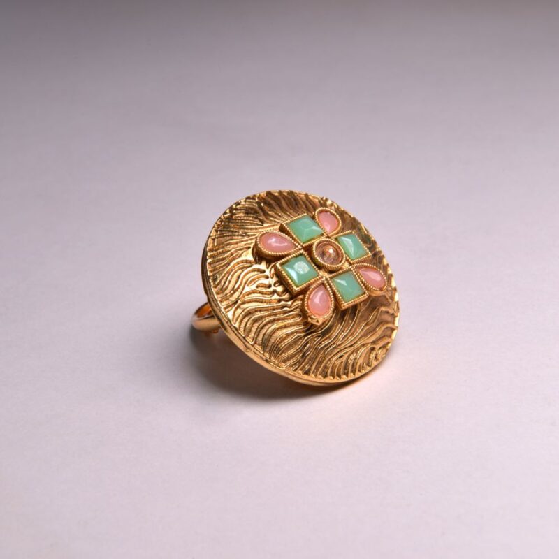 Indian Rajwari Ring – Eleganza (R003) - Image 2