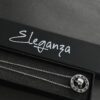 Silver-Toned Roman Numeral Necklace with Crystal Stones (PD0031) - Image 3